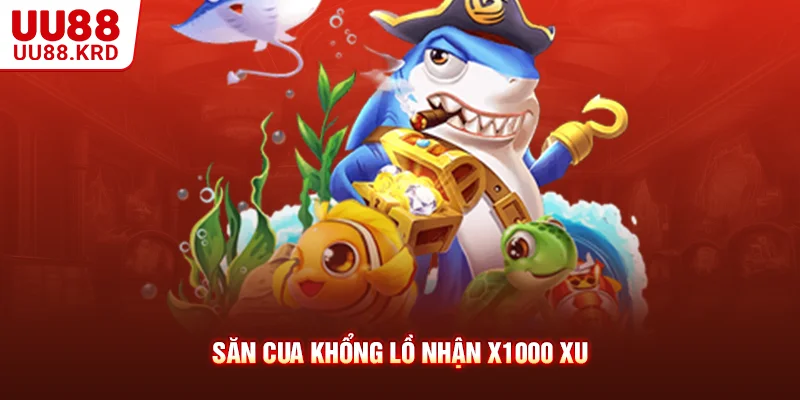 Săn Cua khổng lồ nhận x1000 xu Săn Cua khổng lồ nhận x1000 xu